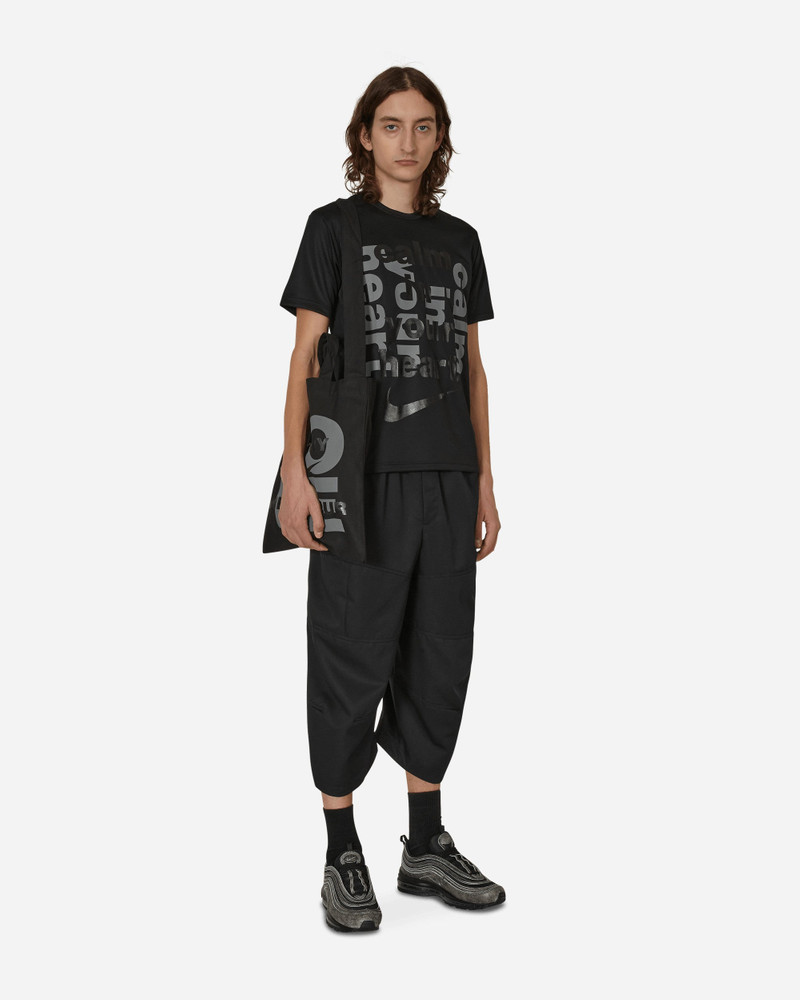 BLACK COMME des GARÇONS Nike Calm in Your Heart T-Shirt Black outlook