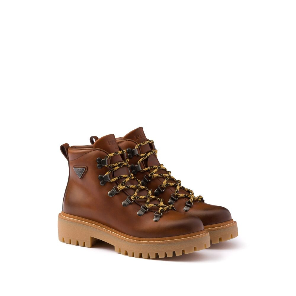 Prada Brown Boots Women - 4