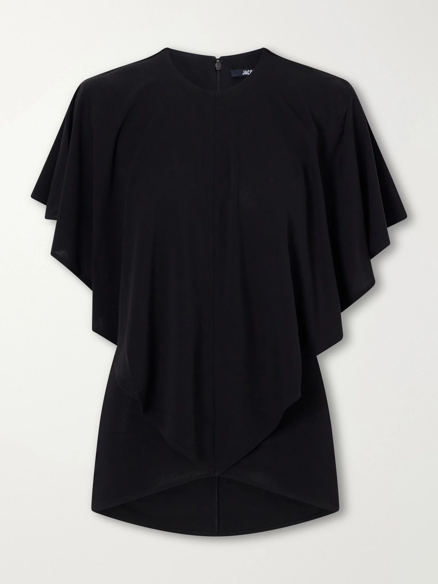 Le Haut Pisco draped crepe blouse Black - 1