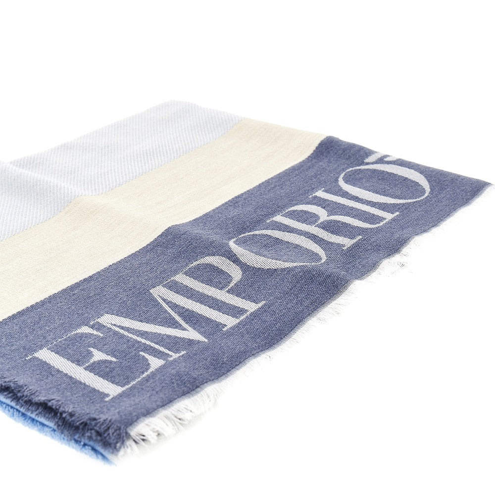 JACQUARD WOOL-BLEND SCARF - 3