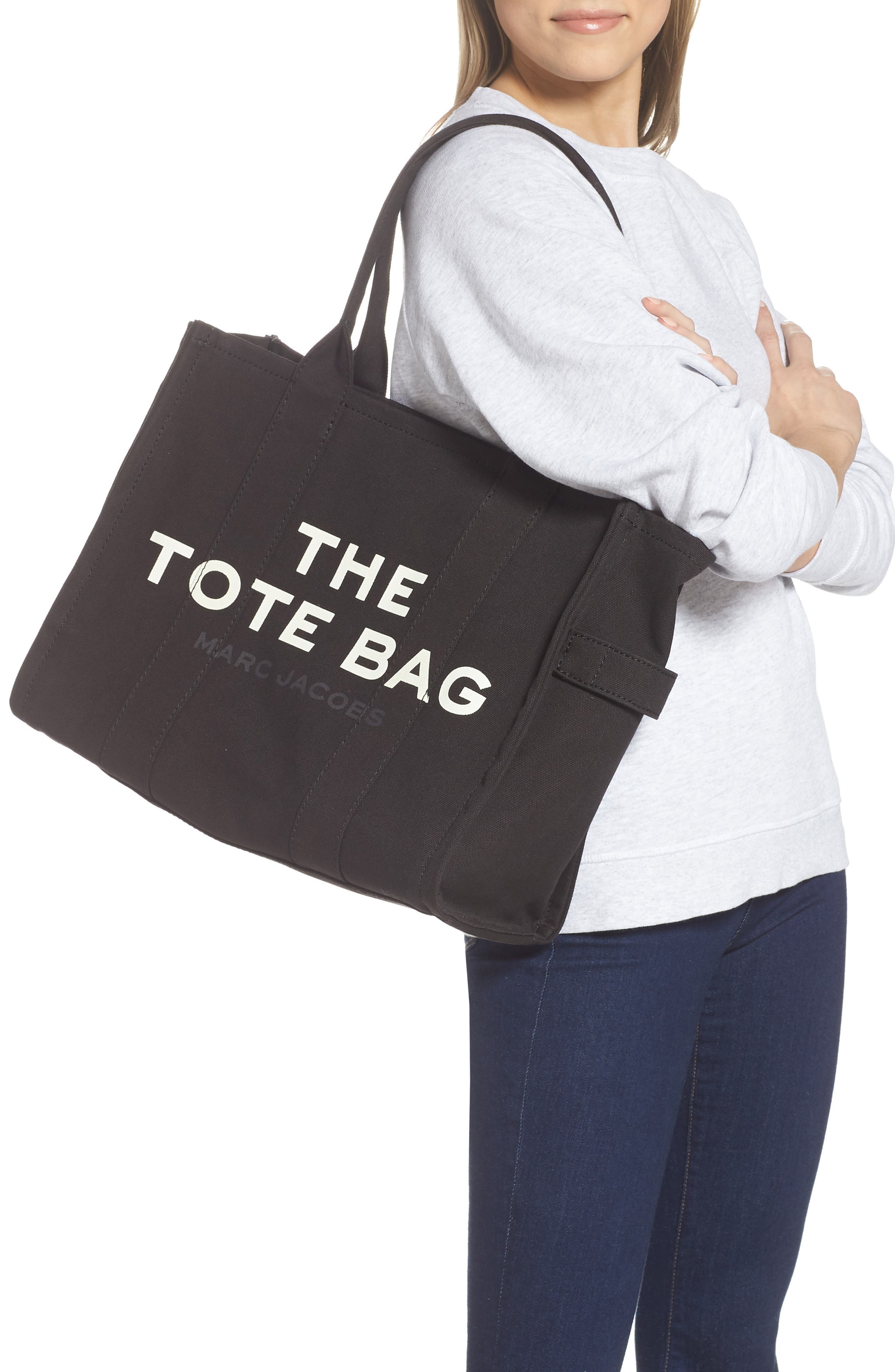 Marc Jacobs The Canvas Large Tote Bag in Black at Nordstrom - 2