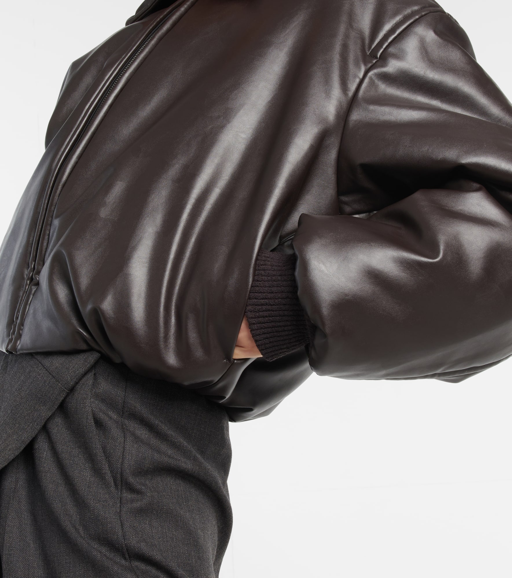 Padded bomber jacket - 5