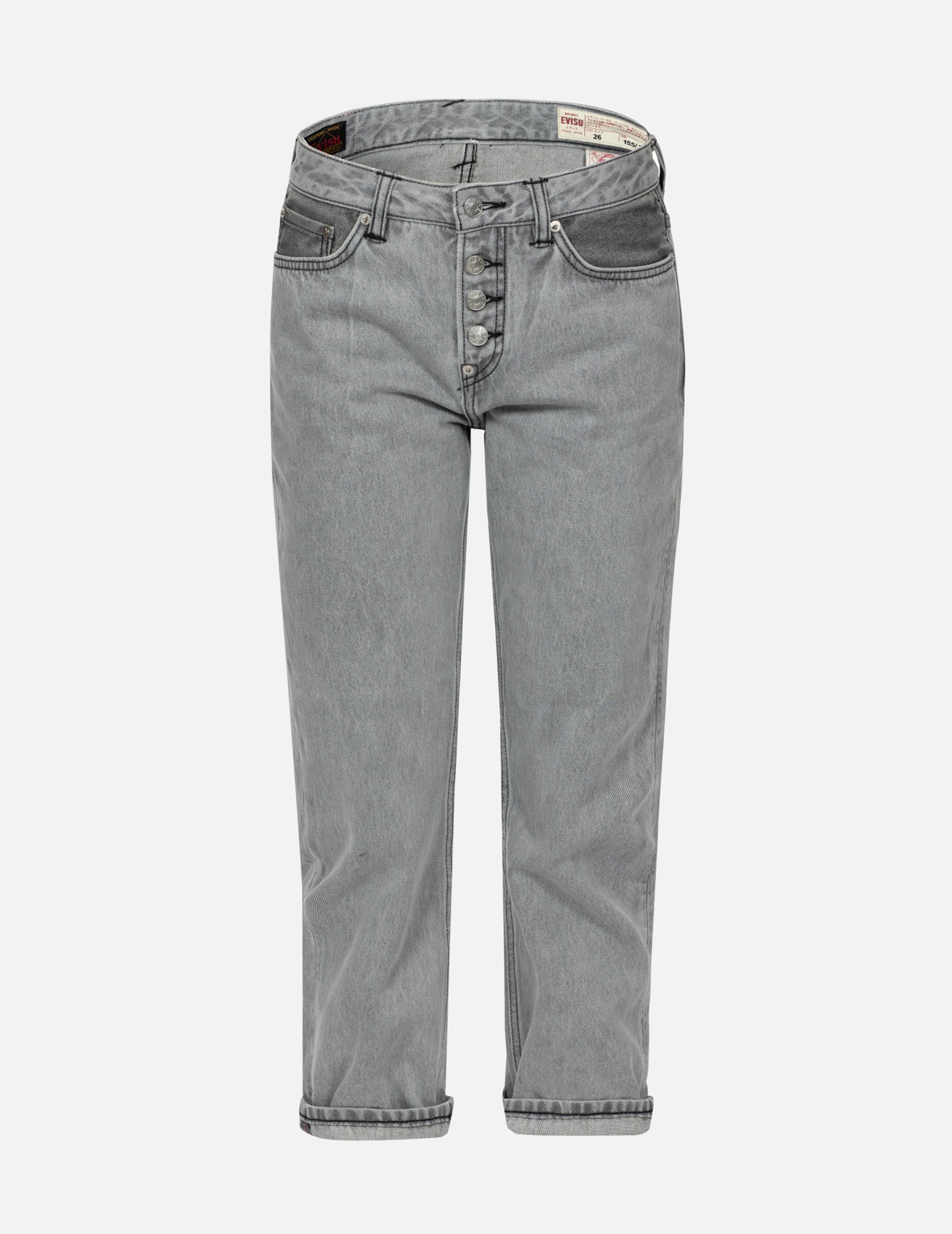 SEAGULL PRINT BOYFRIEND JEANS - 2