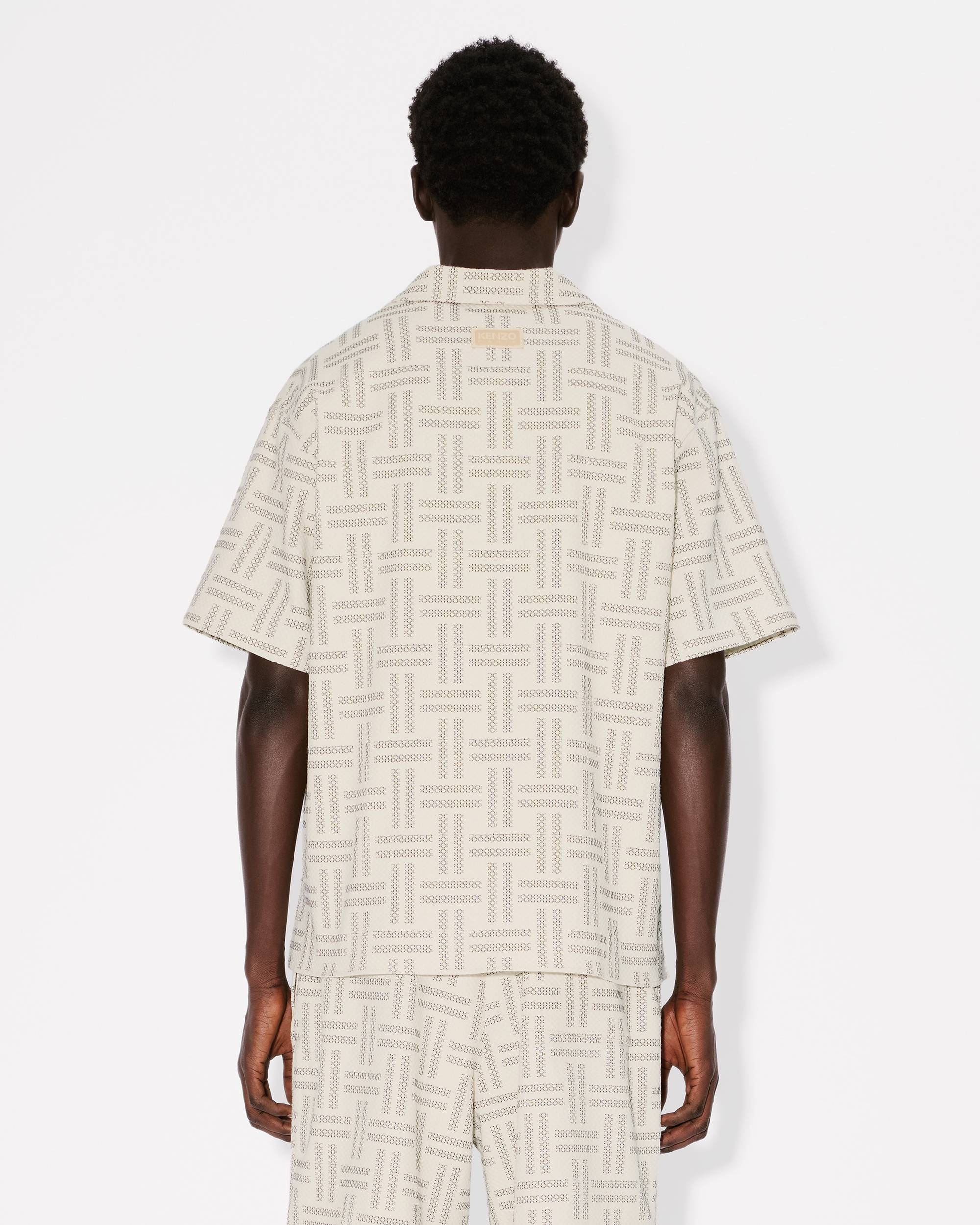 'KENZO Weave' hawaiian shirt - 4