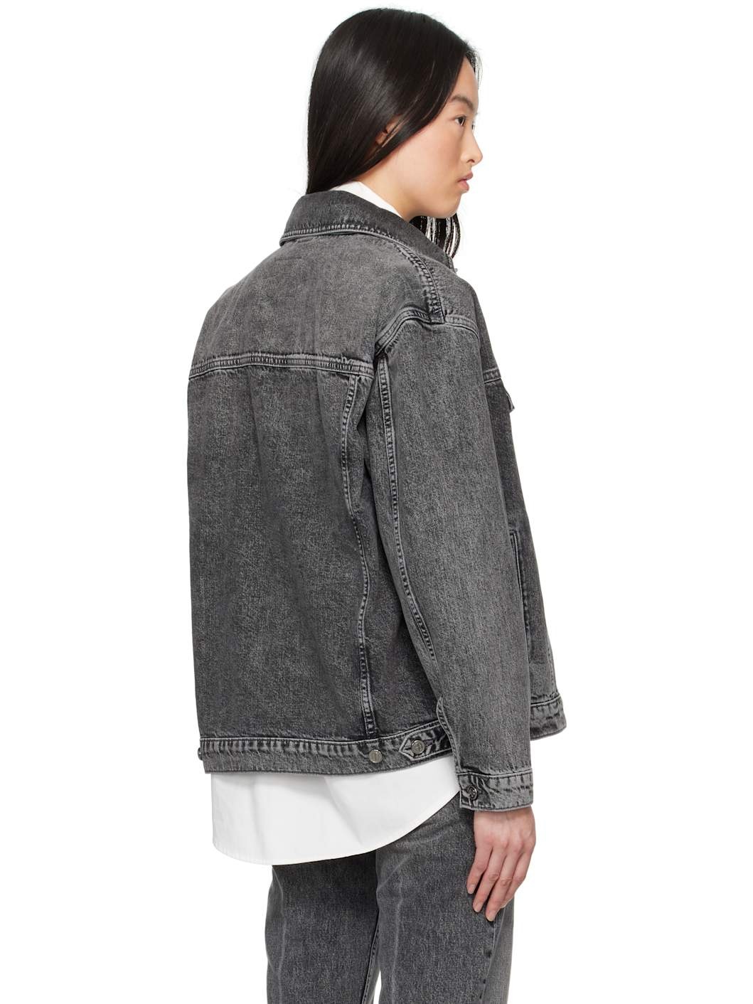 Gray Rory Denim Jacket - 3