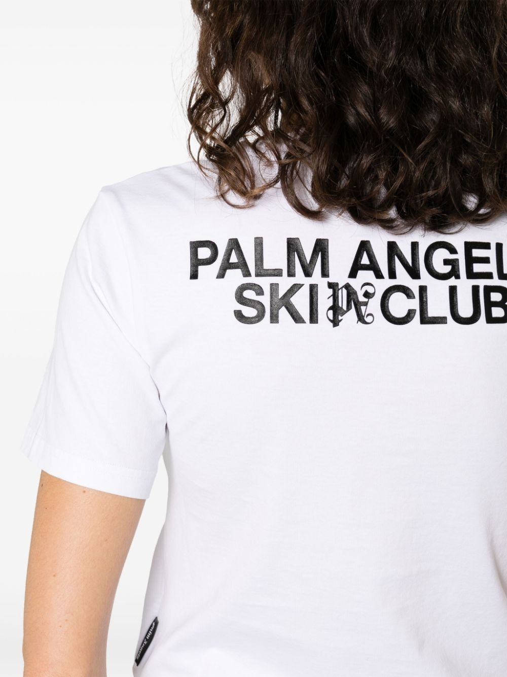Ski Club fitted cotton T-shirt - 5