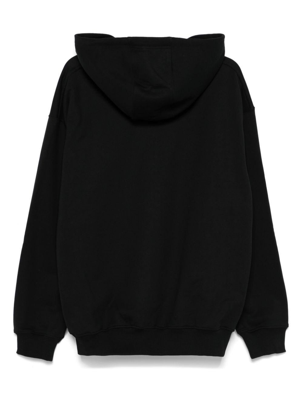 Moon-logo zip-up hoodie - 2