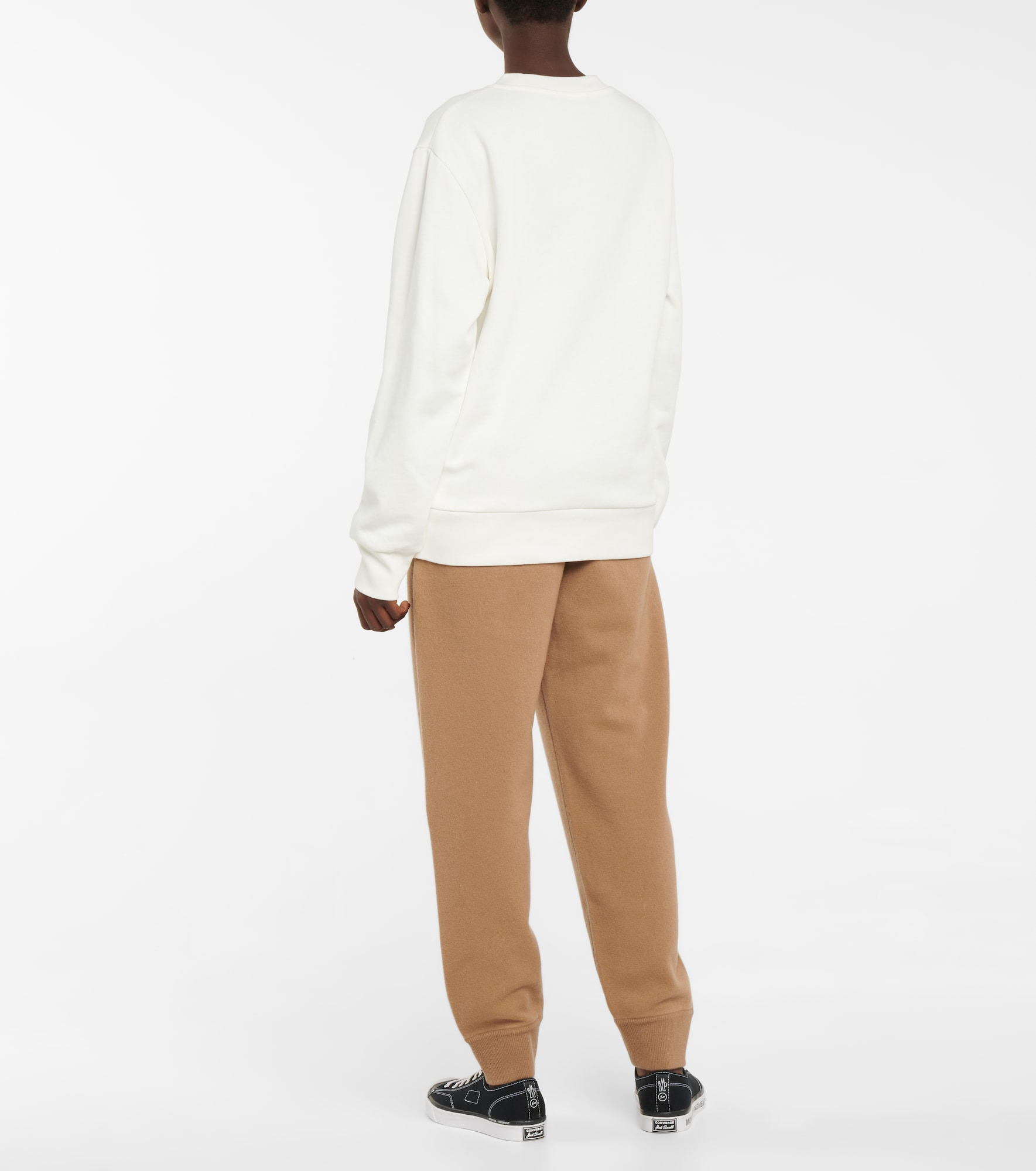 Cotton-blend sweatshirt - 3