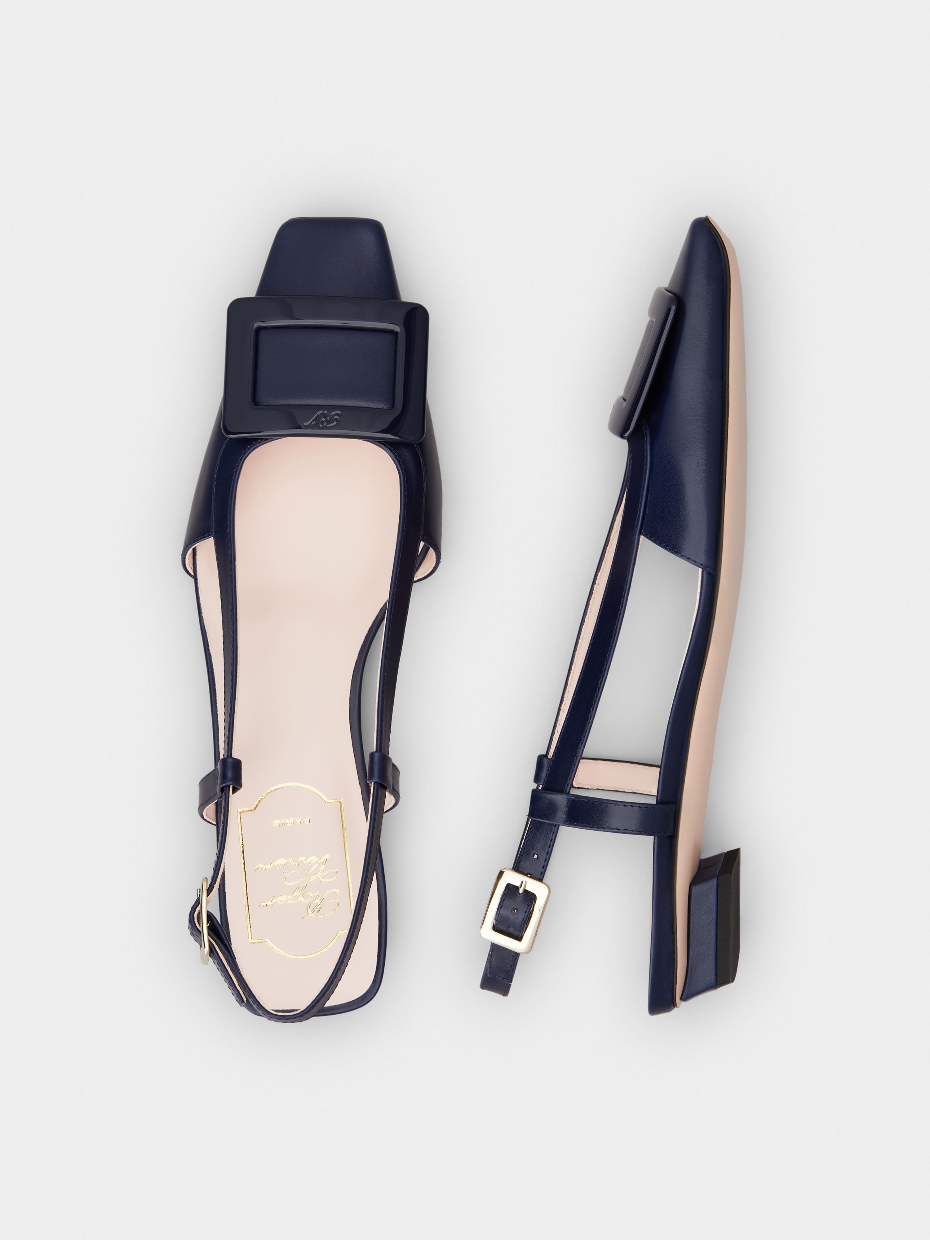 Belle Viver Slingback Ballerinas in leather - 4