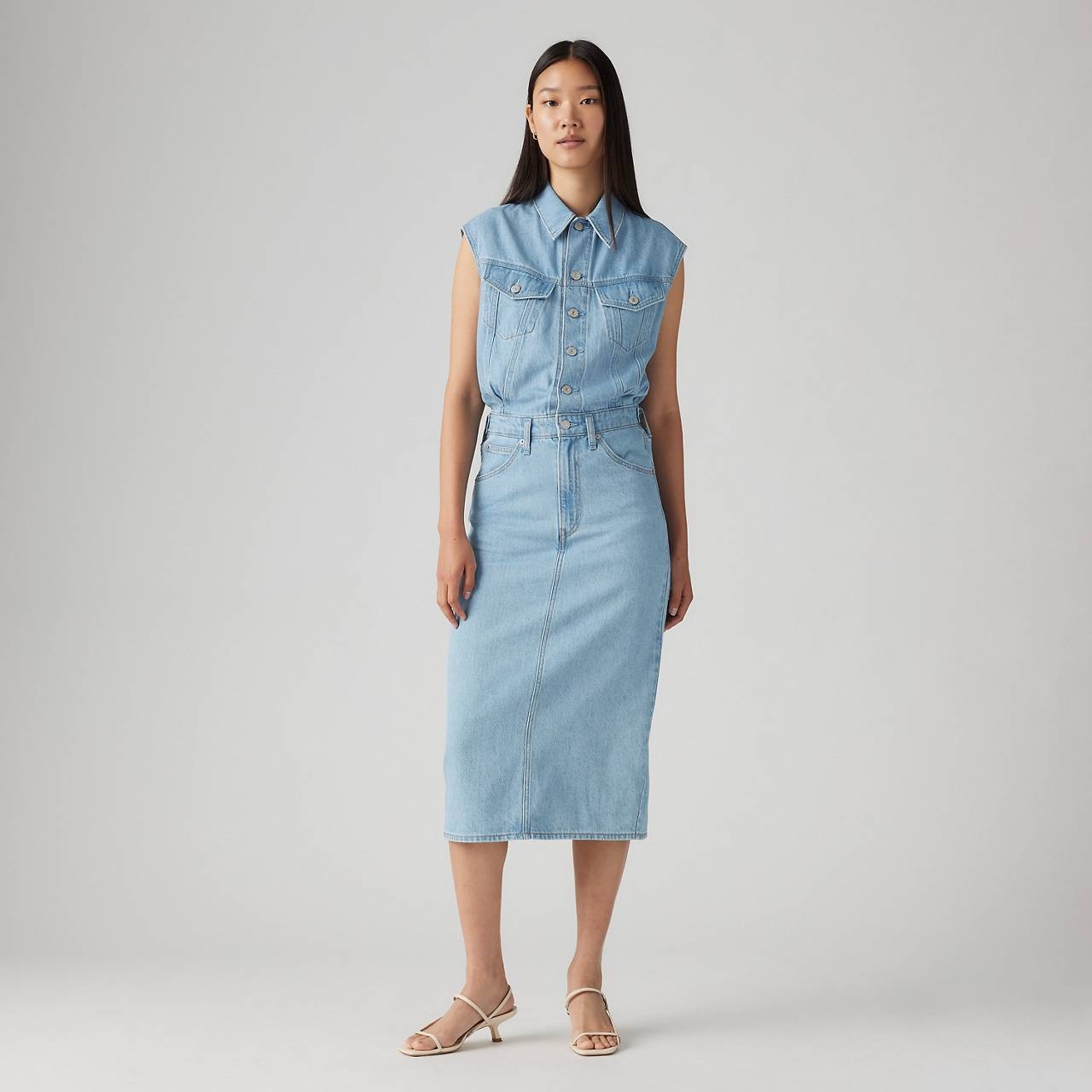 ICONIC SLEEVELESS DRESS - 2