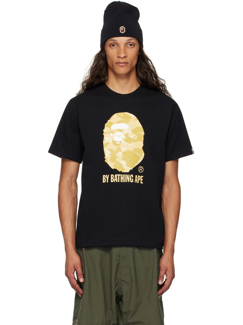 Black Color Camo 'By Bathing Ape' T-Shirt - 1