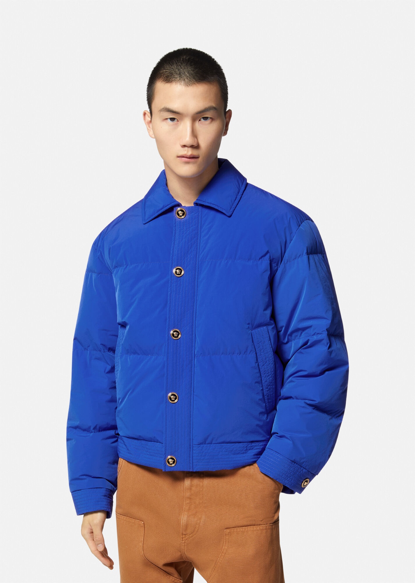 Medusa Blouson Puffer Jacket - 3
