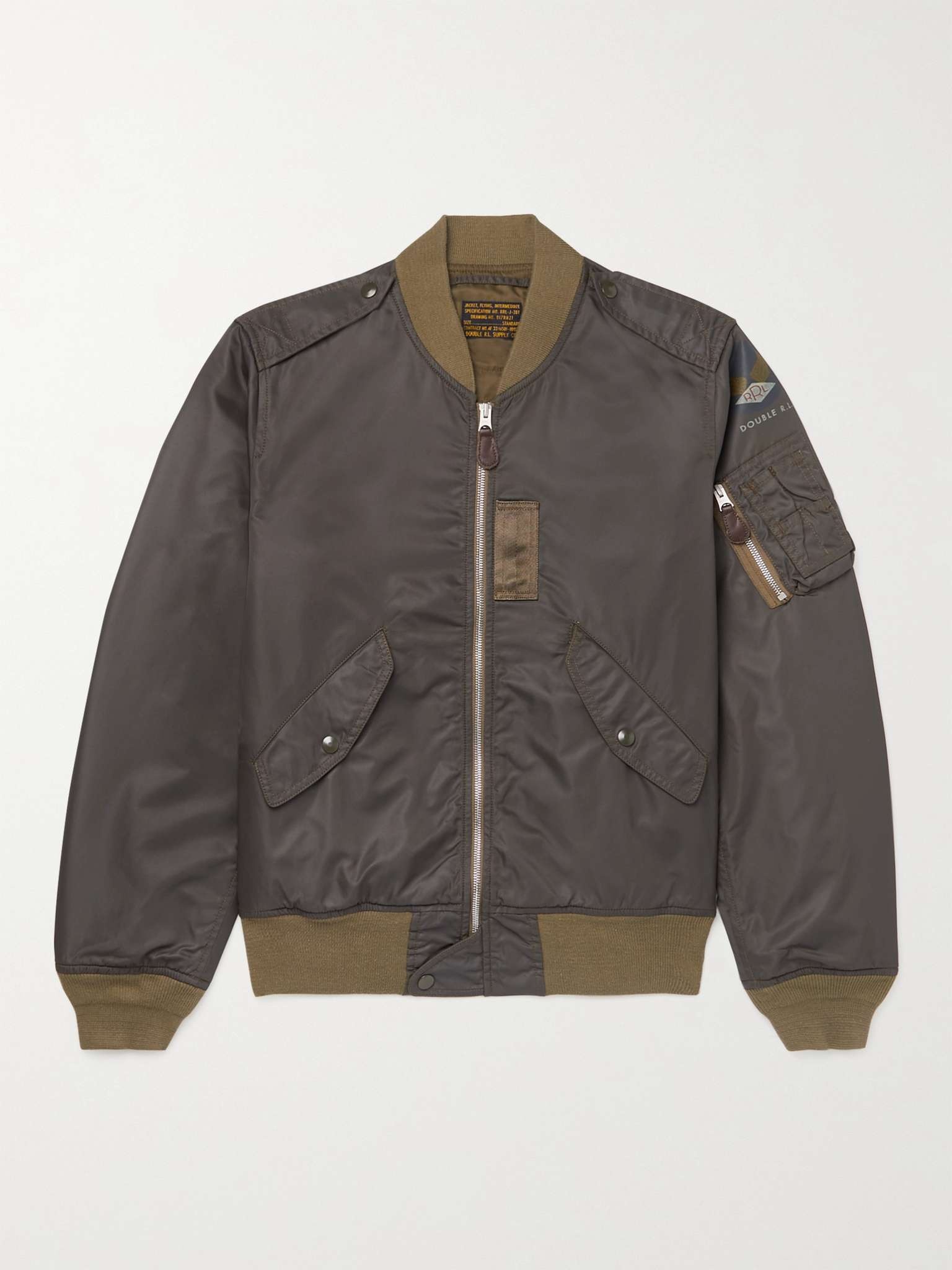 Bordon Padded Shell Bomber Jacket - 1