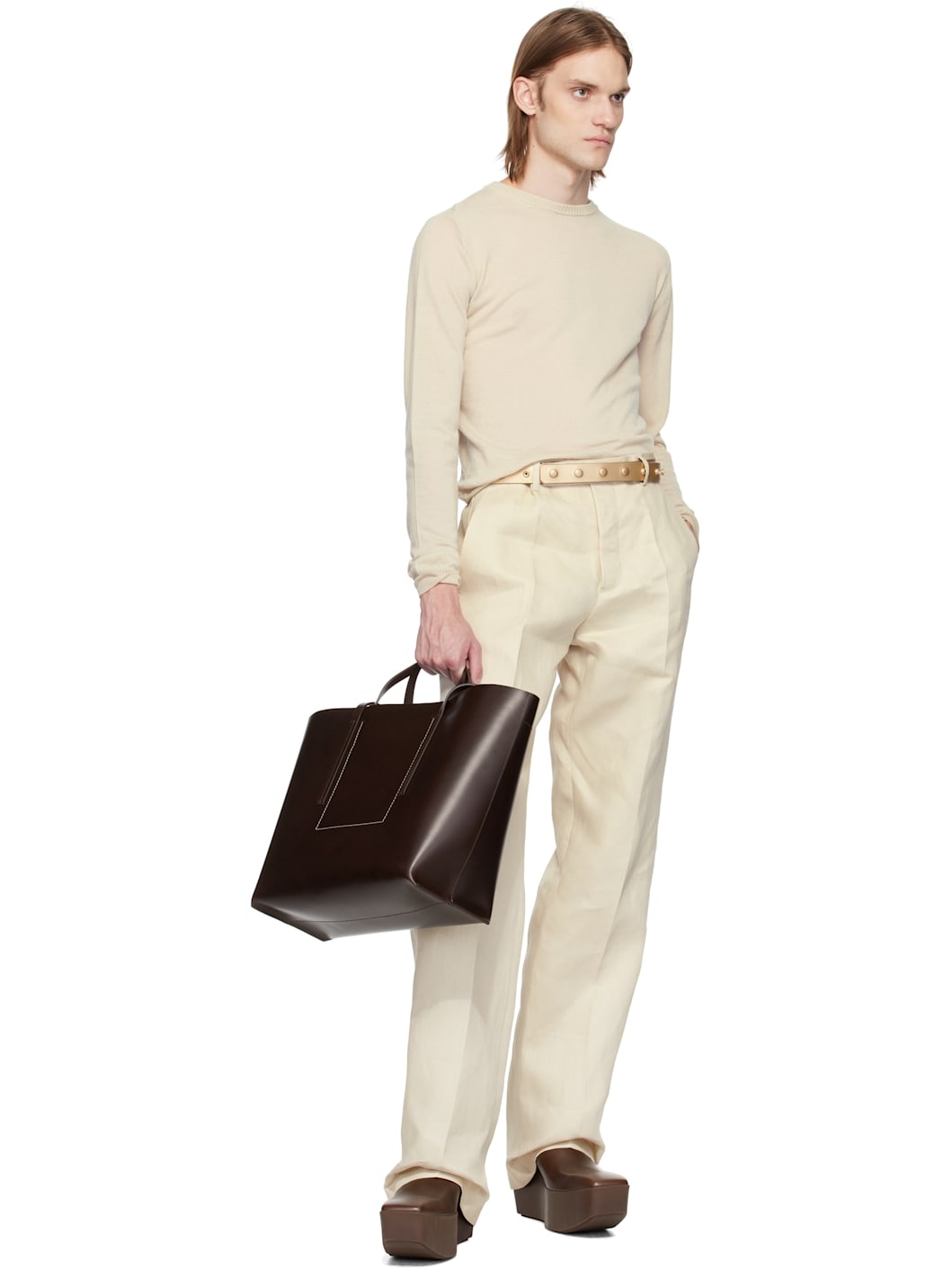 Off-White Hollywood Tailored Dietrich Trousers - 5