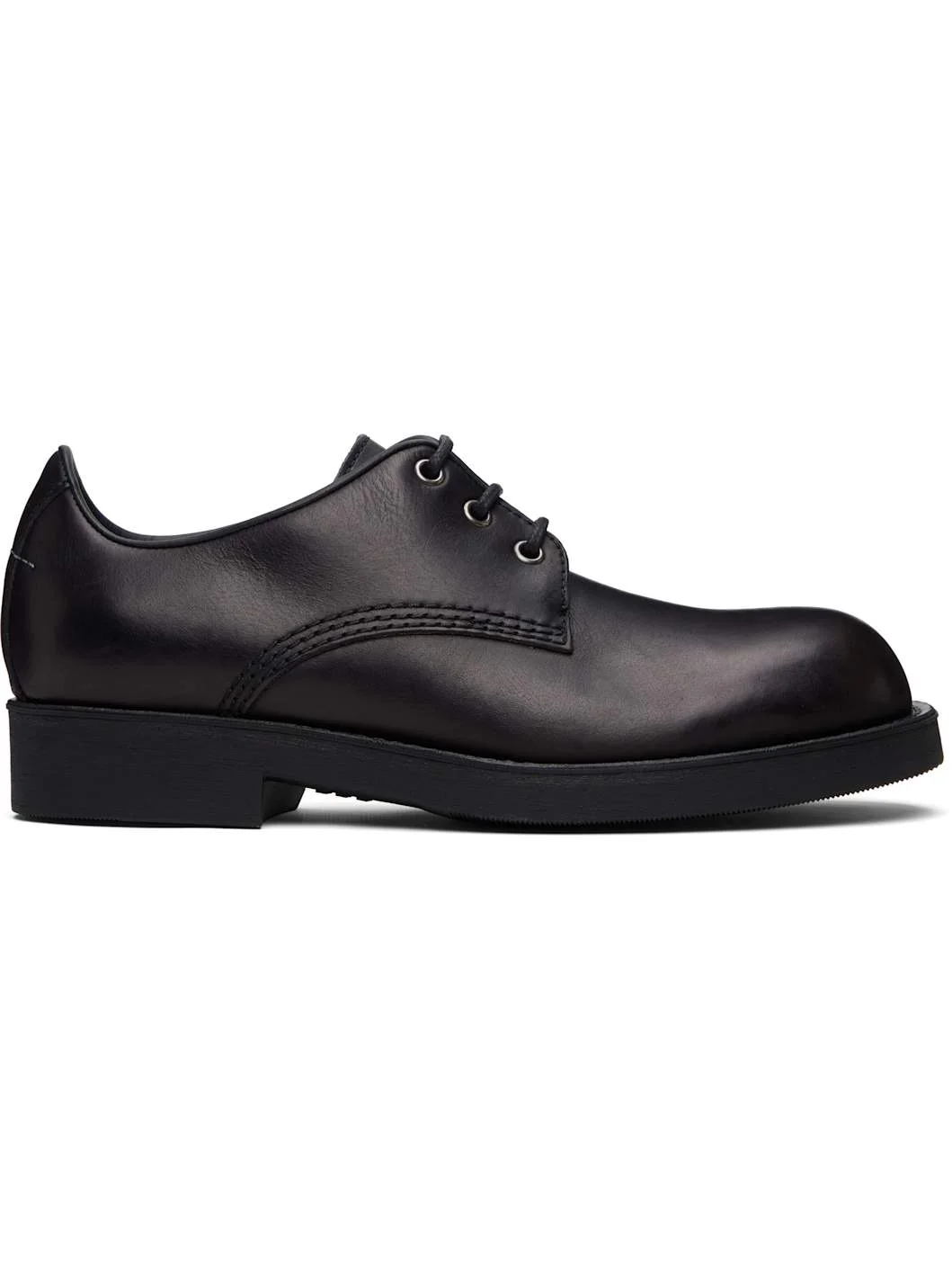 Black Lace-Up Derbys - 1
