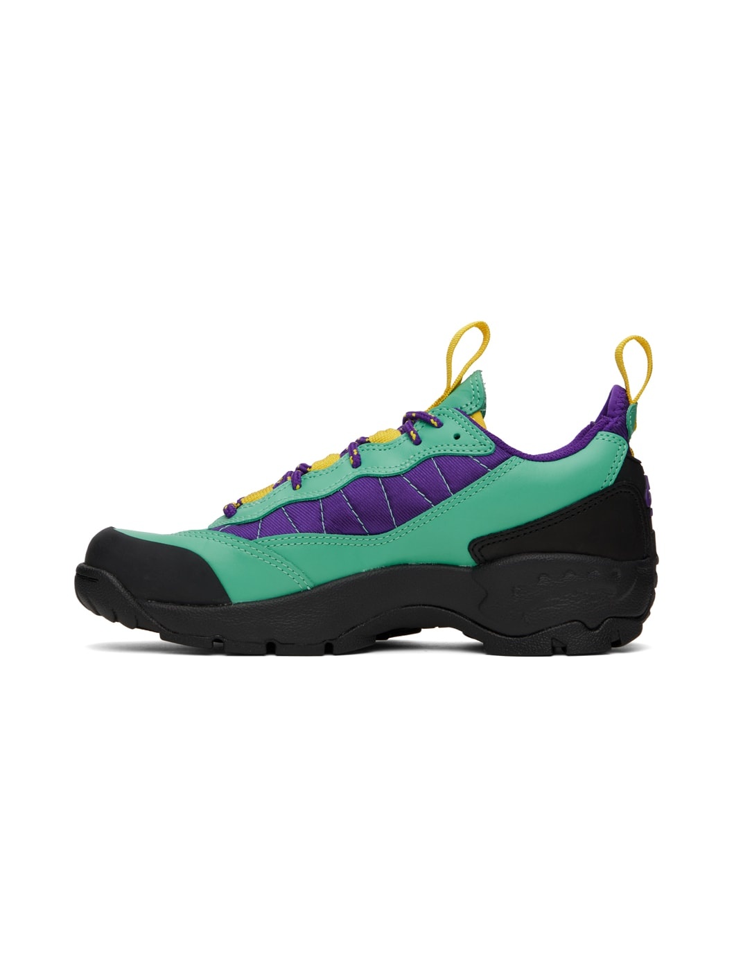 Green & Purple Air Mada Sneakers - 3
