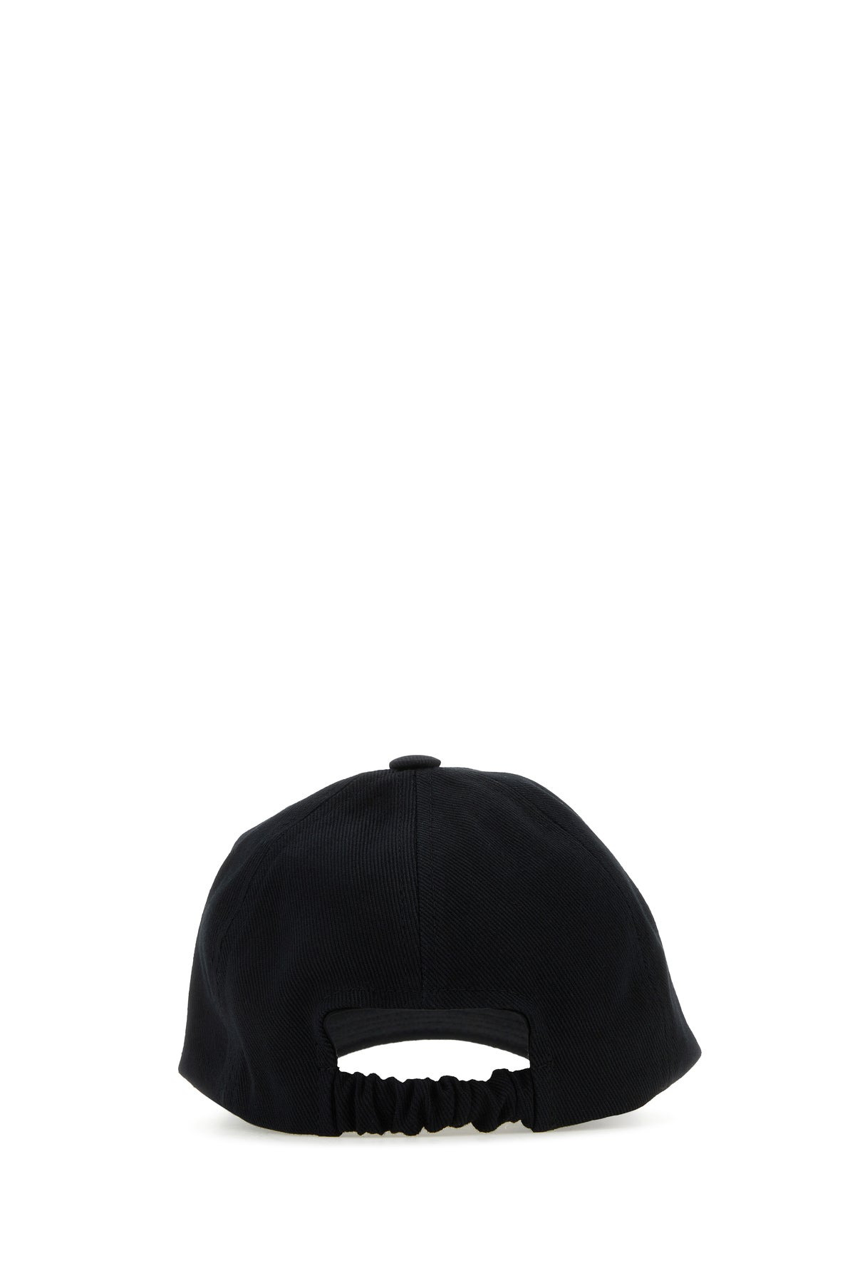 Black cotton baseball cap - 3