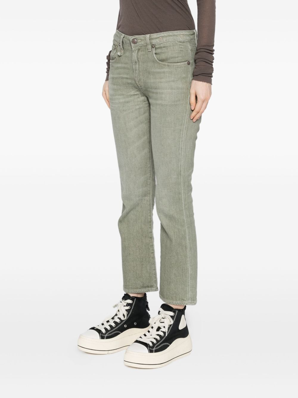 Kick Fit cropped jeans - 3