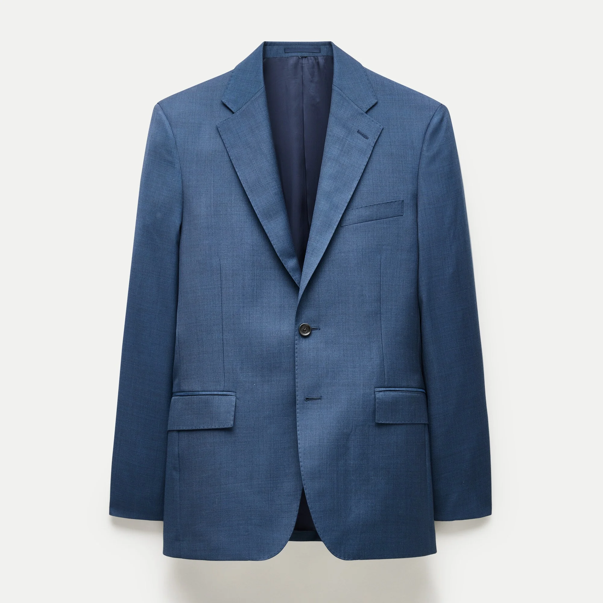 Crosby Classic-fit suit jacket in Italian worsted wool - 1