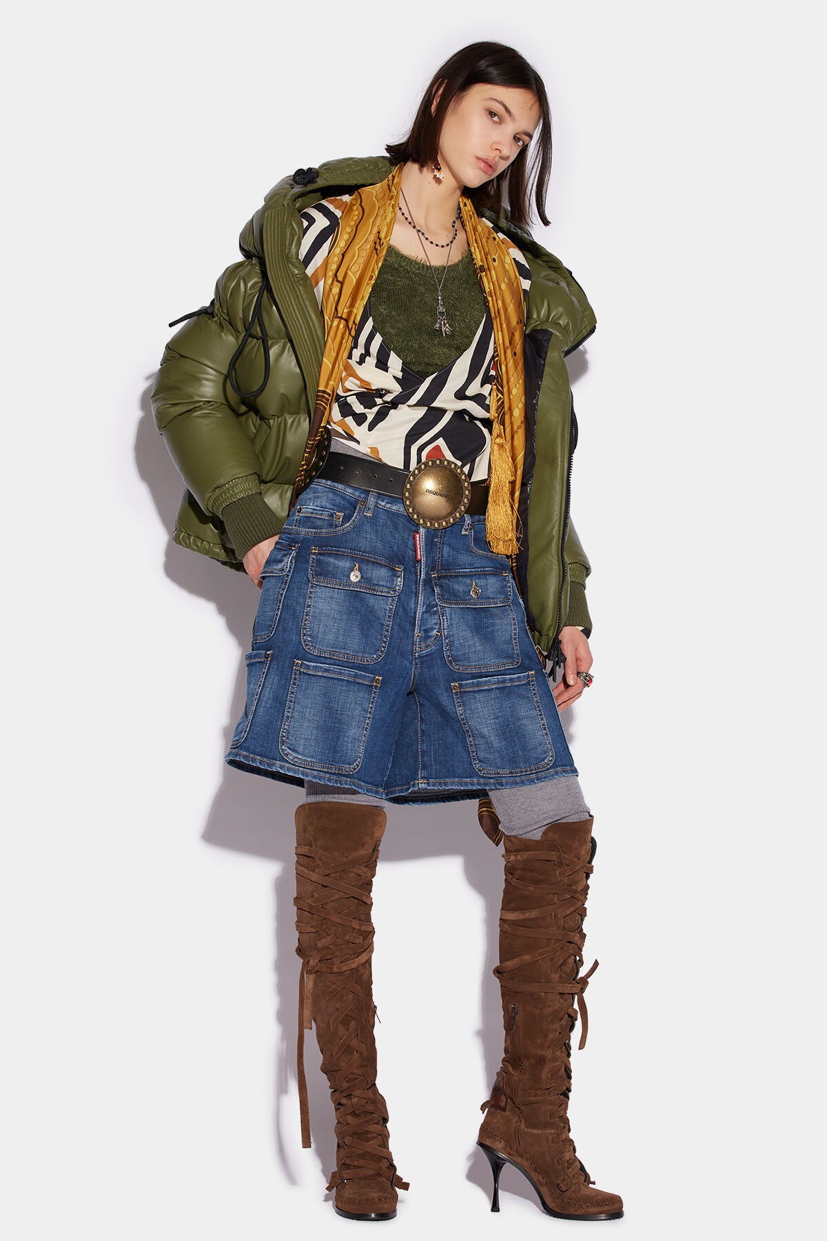 CREST PUFFER JACKET - 5