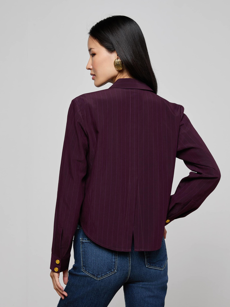 Cosette Pinstriped Shirt 5