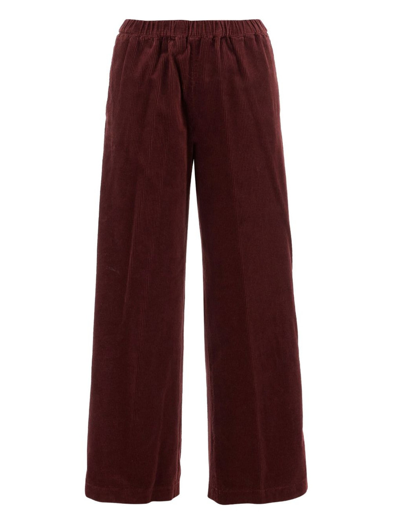 elasticated-waist trousers 1