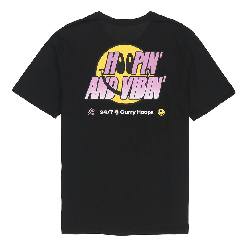 Under Armour Under Armour Curry Hoop Vibes T-shirt 'Black' 1366617-001 outlook