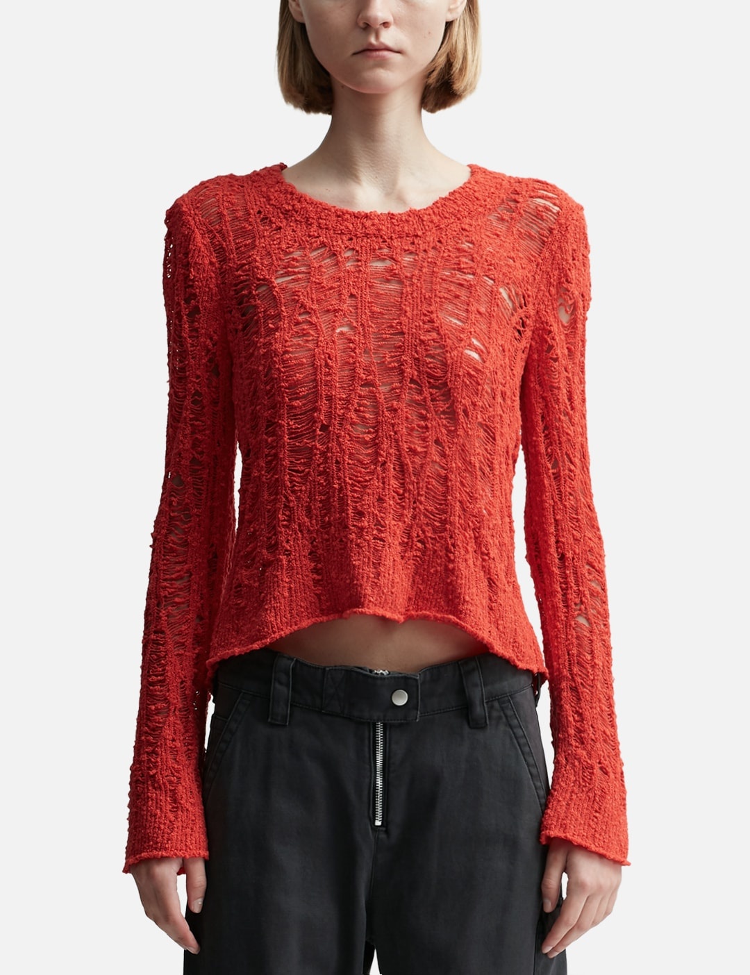 LOOSE KNIT SWEATER - 1