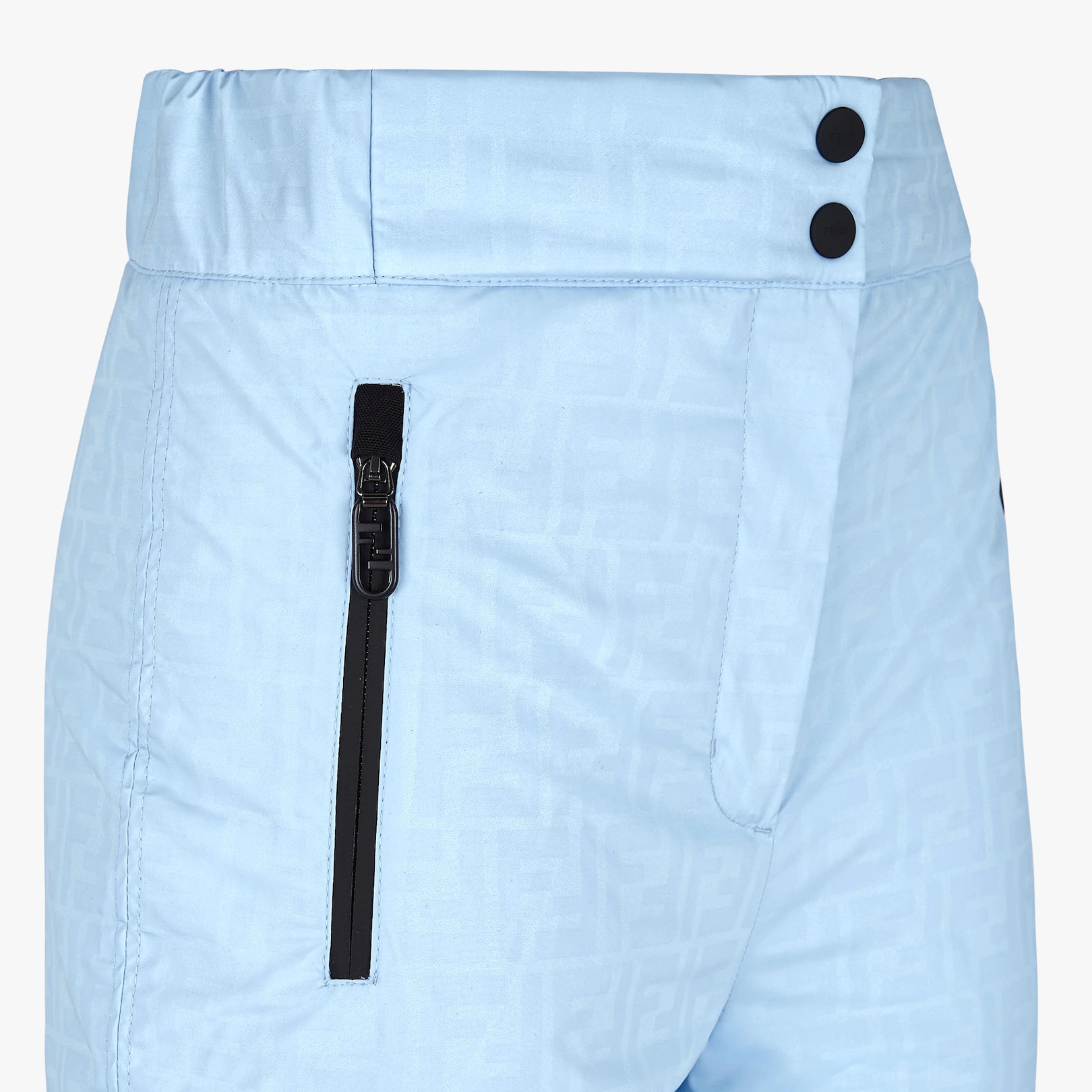 Light blue tech fabric pants - 3