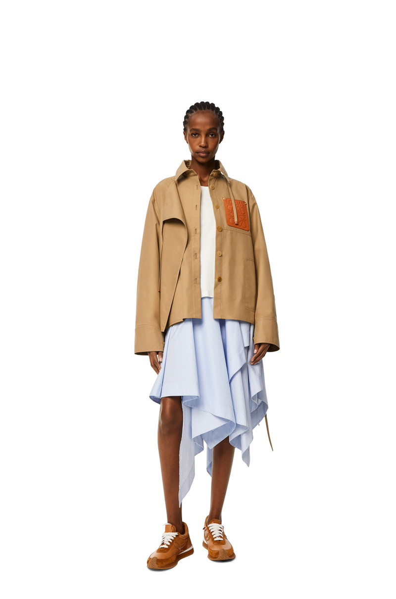 Loewe Flow Runner in lambskin and calfskin outlook