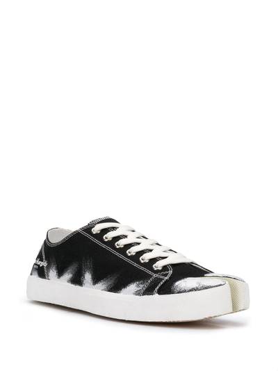 Maison Margiela Tabi painted low-top sneakers outlook