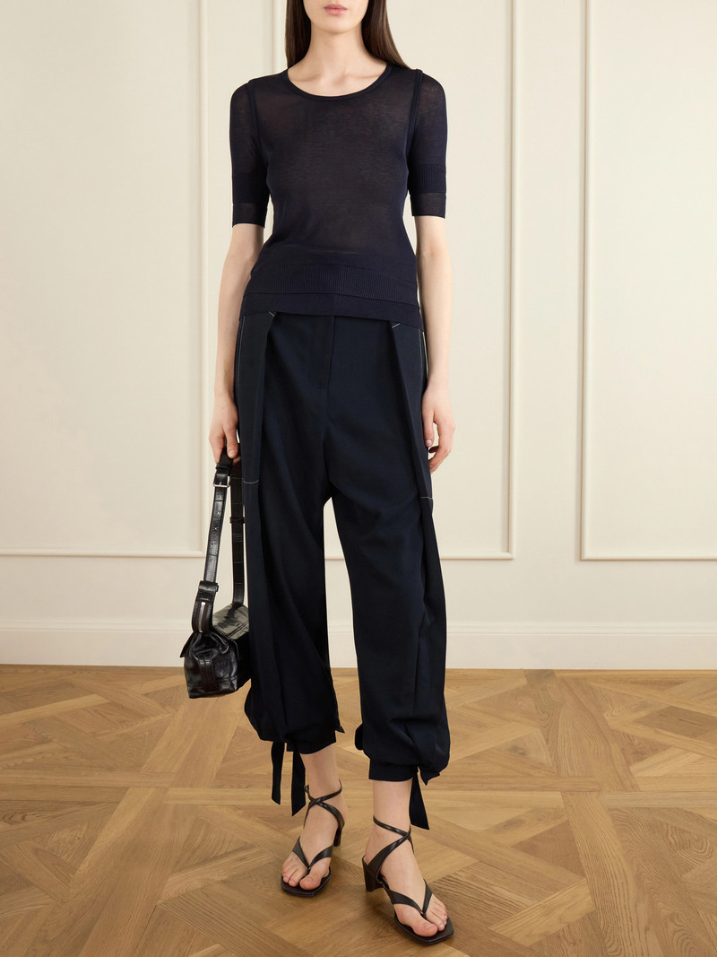 Lemaire Trompe L'oeil Knitted T-shirt outlook