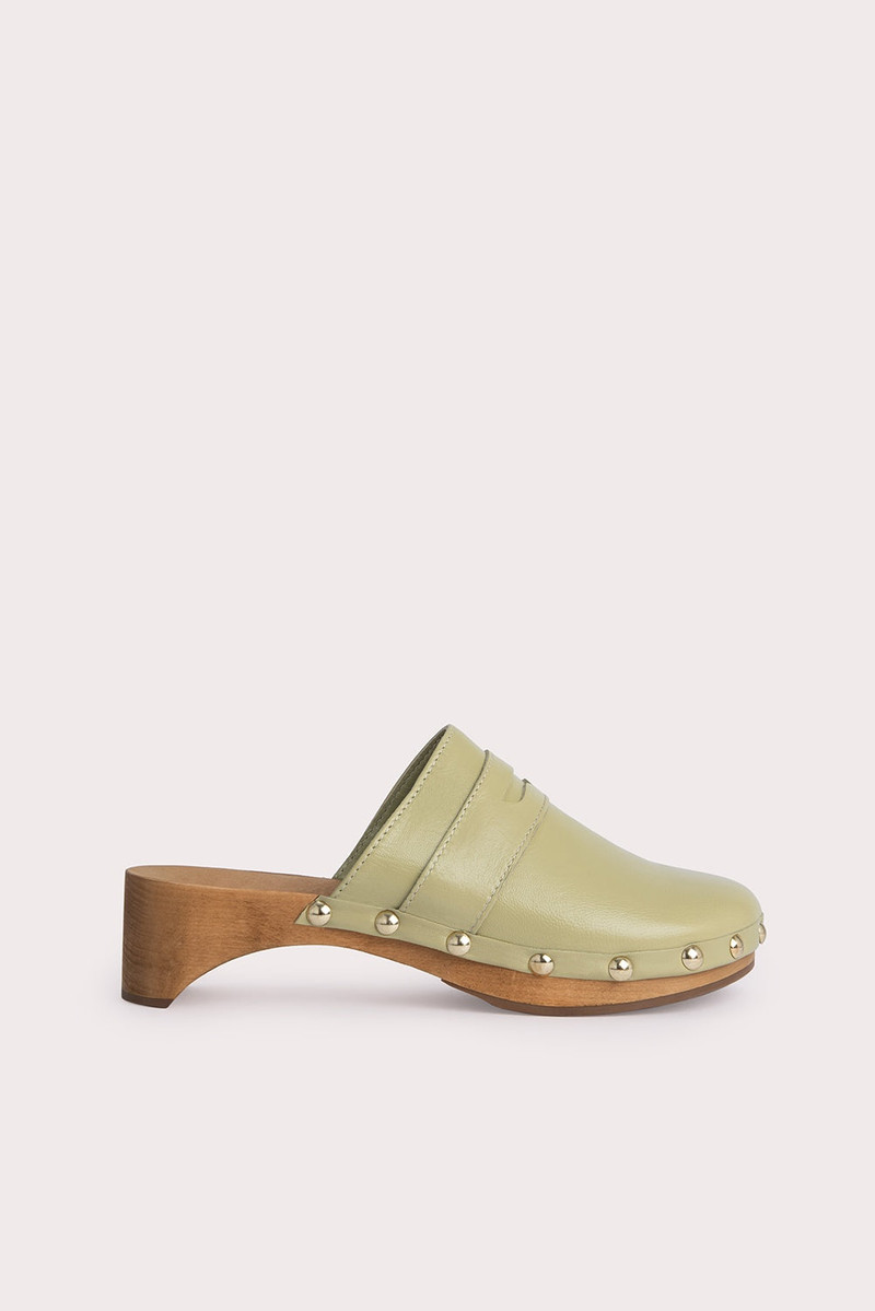 Hans Olive Gloss Leather 1