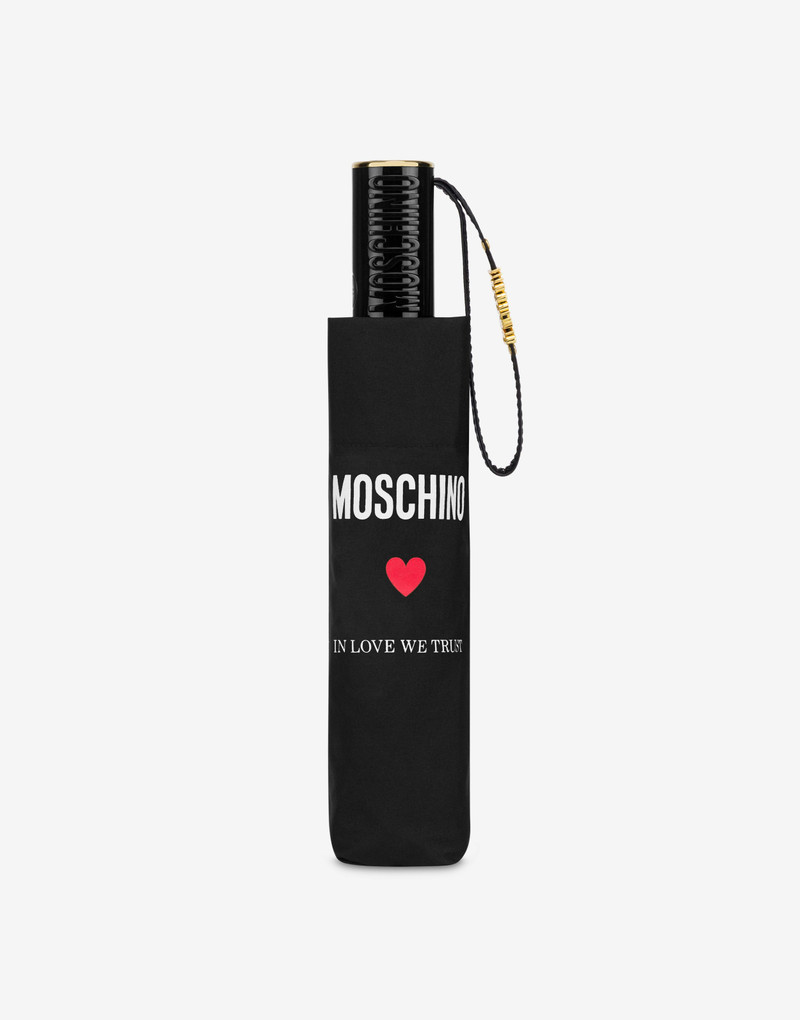 IN LOVE WE TRUST OPEN & CLOSE UMBRELLA 3