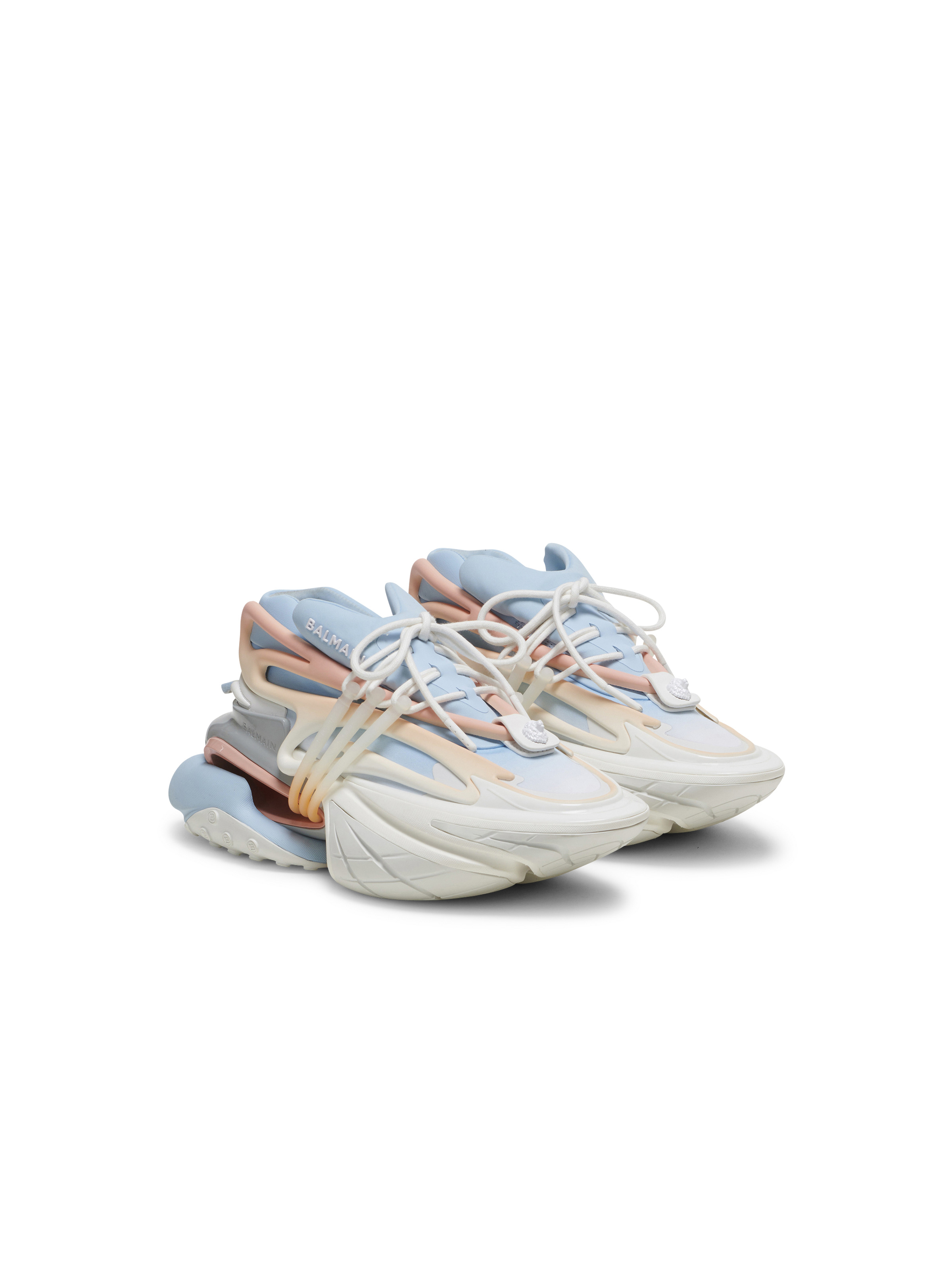 Multicoloured Unicorn trainers in neoprene and leather - 2