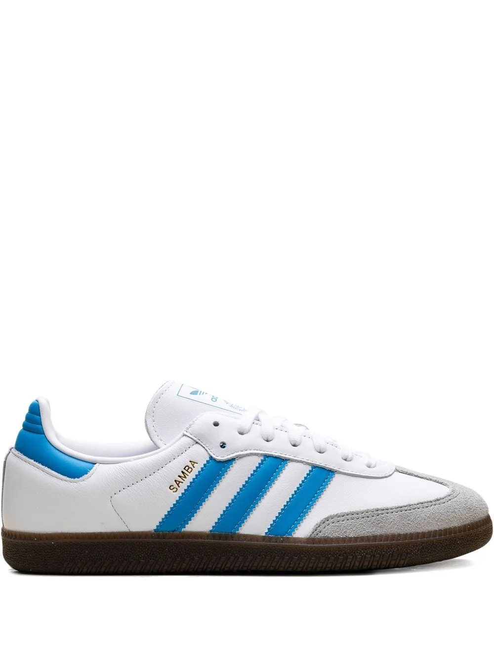 Samba OG "White/Shock Cyan" sneakers - 1