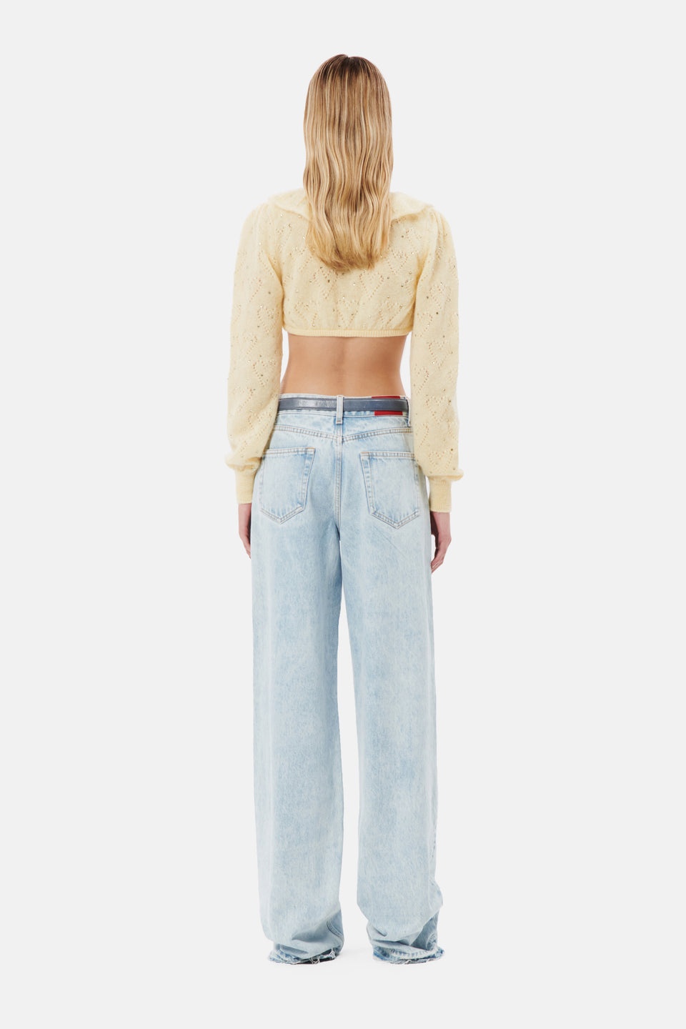 DENIM JEANS WITH STUDS - 5