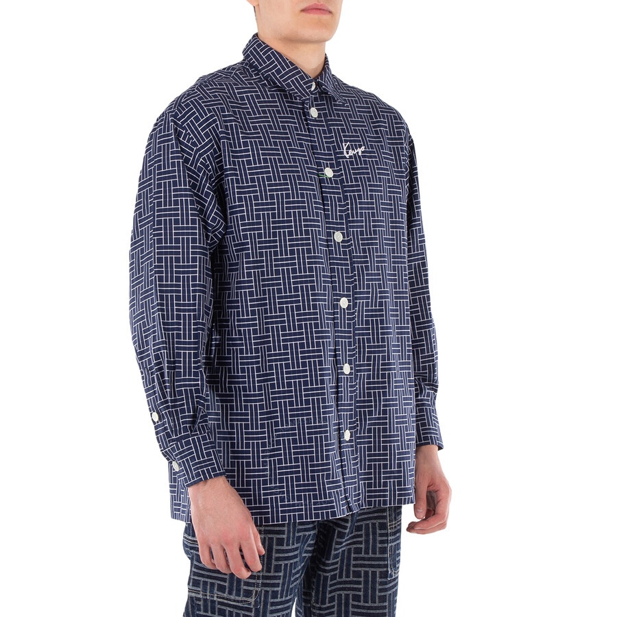 Kenzo Embroidered Logo Check Pattern Shirt - 4