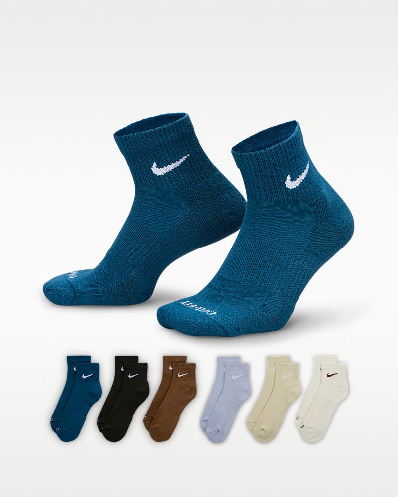Nike Everyday Plus 쿠션 훈련 발목 양말 (6 쌍) 1