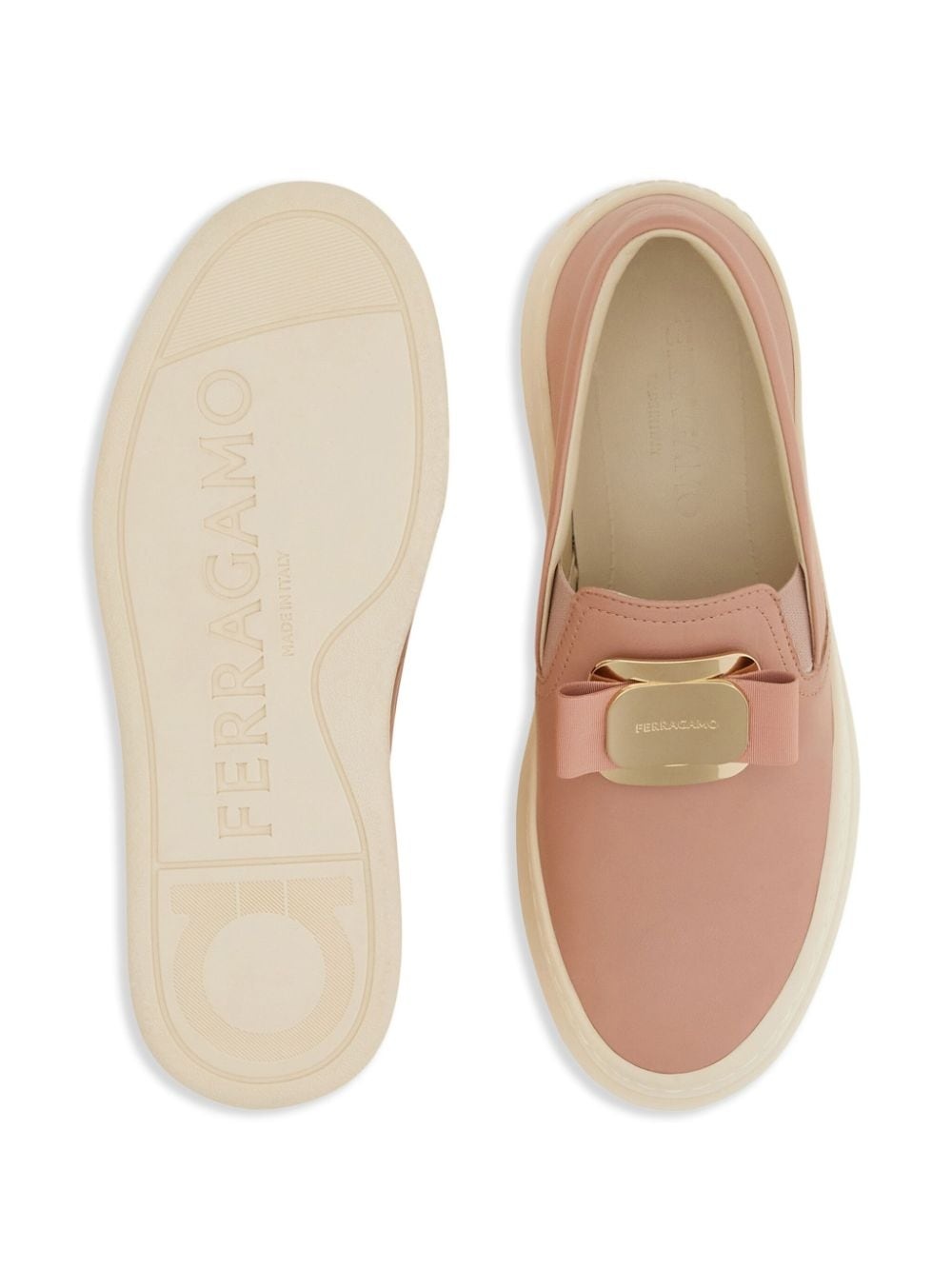 New Vara plate slip-on sneakers - 5