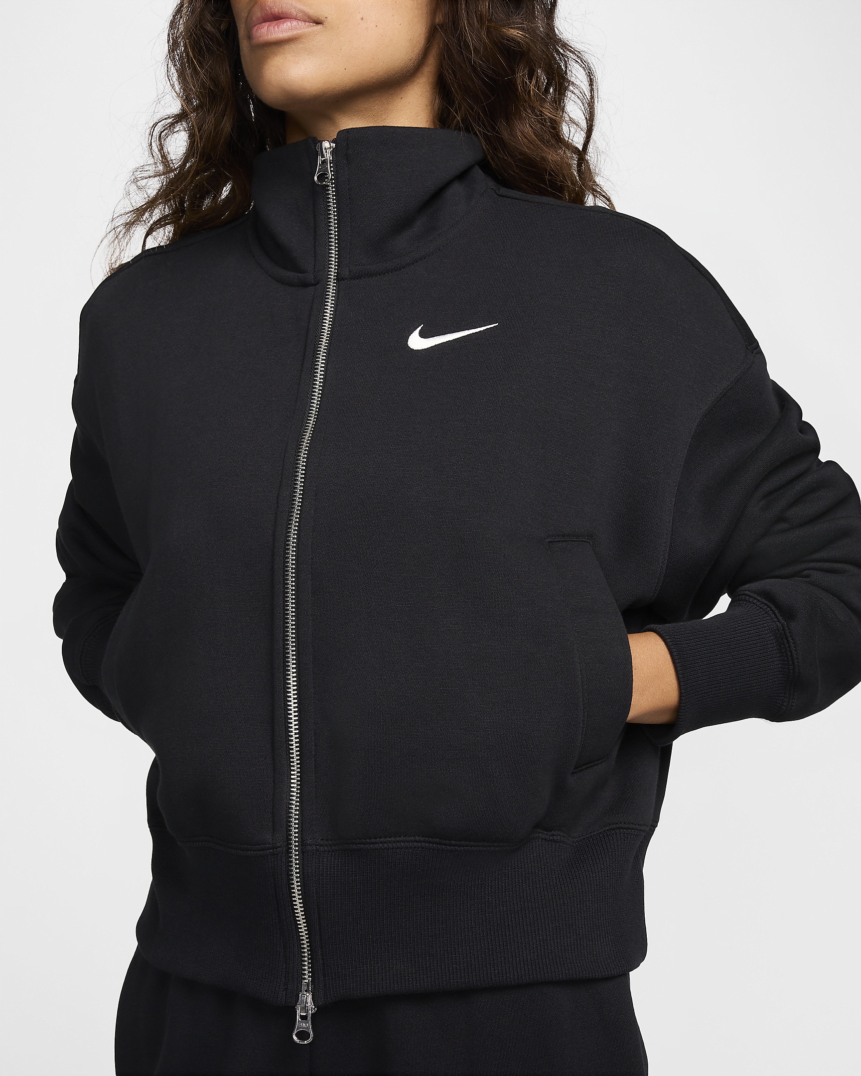 Nike Sportswear Phoenix Fleece Women's Oversized Track Jacket - 4