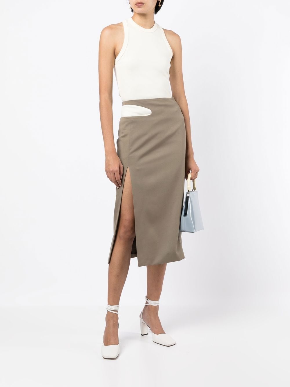 sleeveless tank top - 2