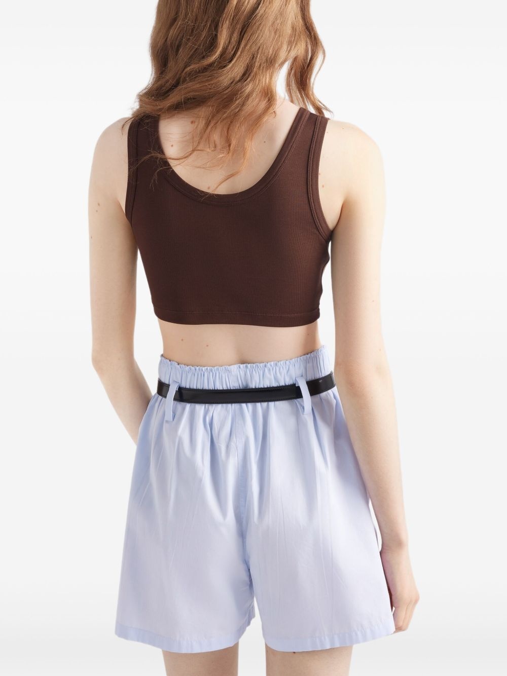 ribbed-knit tank top - 3
