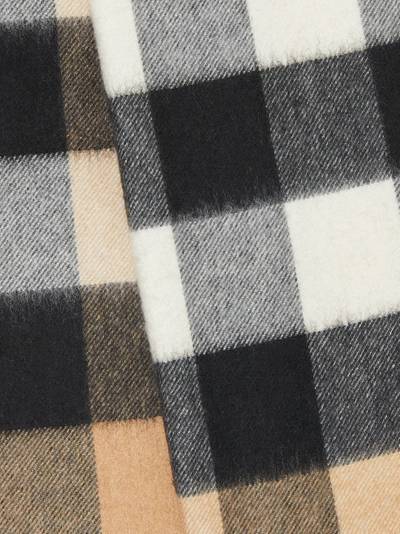 Burberry vintage check cashmere scarf outlook