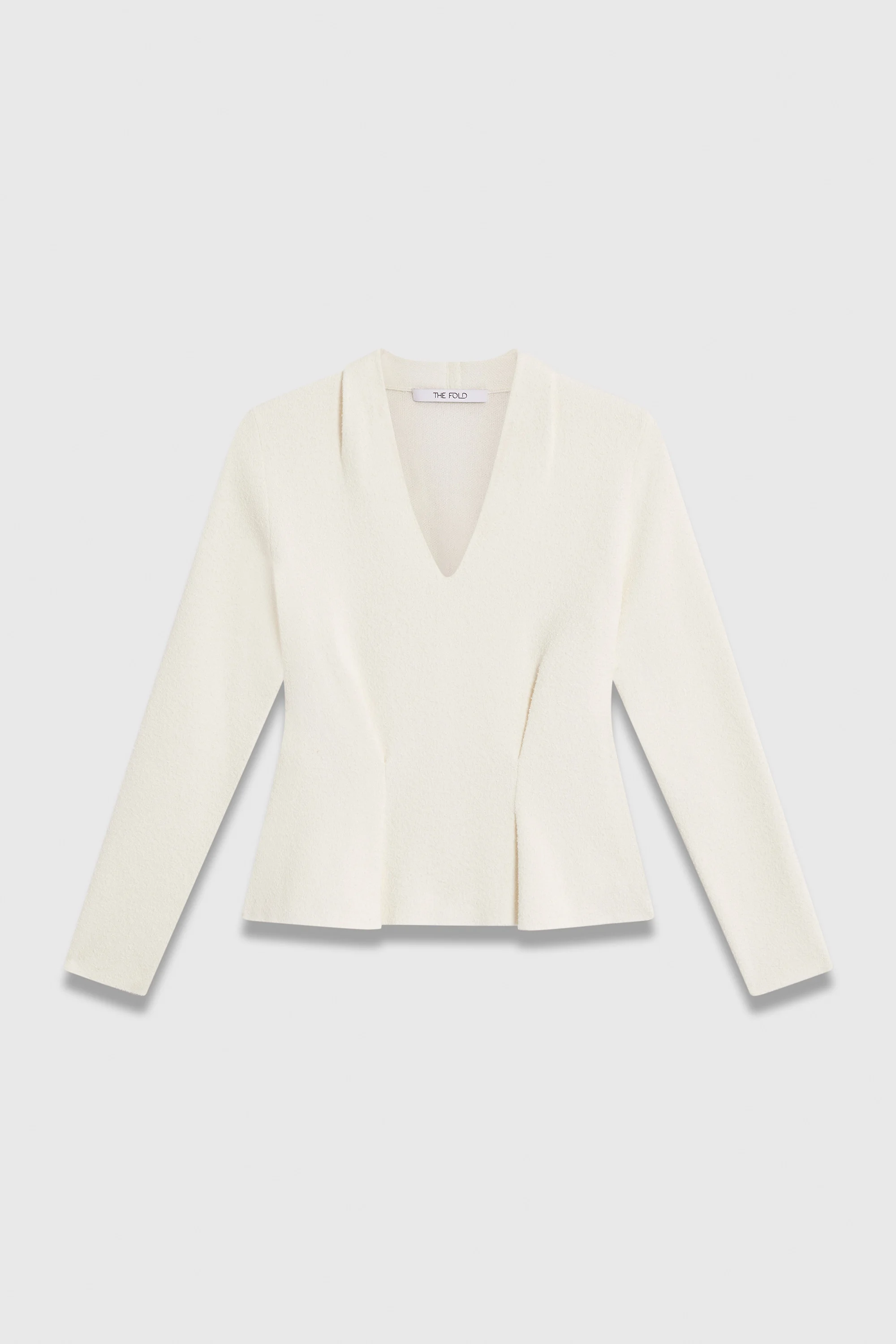 Roveta Cotton Blend Boucle Top - 1