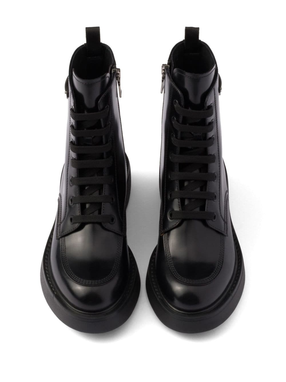 Brushed leather boots - 6