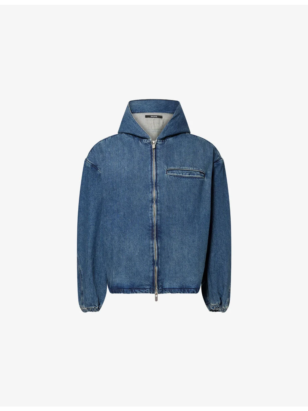Orb Boxy-Fit Denim Jacket - 1