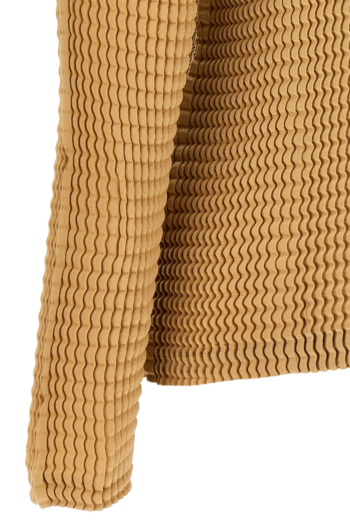 'Suede Like Pleats' blouse - 4