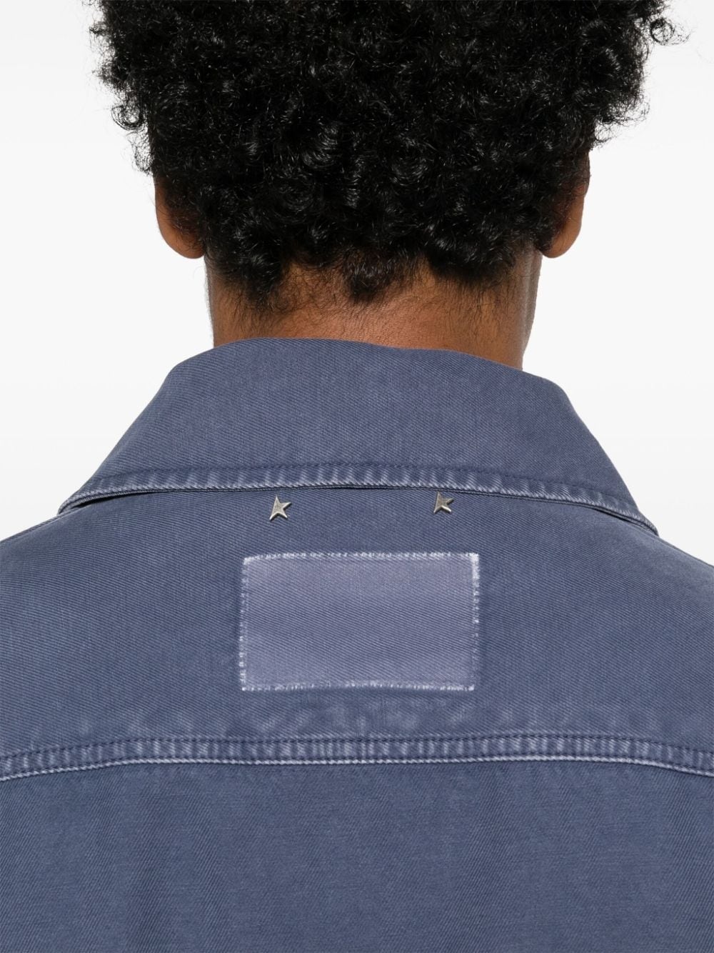 distressed denim jacket - 5