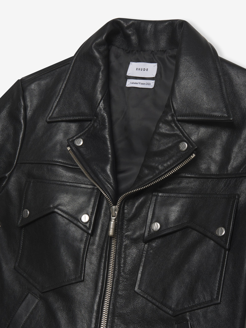 LEATHER BLOUSON JACKET 3
